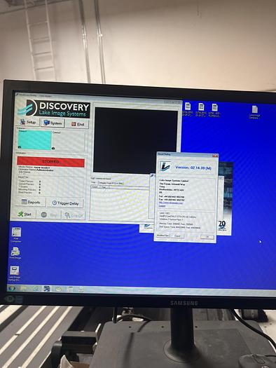 Used Lake Image Read & Print Camera System with Inkjet