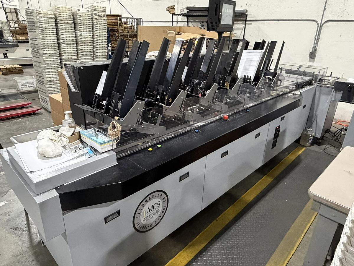 Used Pitney Bowes FlowMaster Inserting System 