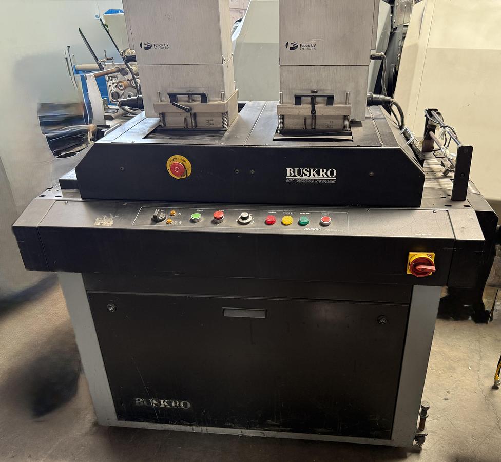 Used Buskro Fusion UV Dryers