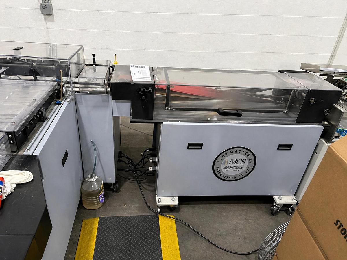 Used Pitney Bowes FlowMaster RS 6-Station Letter Inserter - Refurbished by MCS