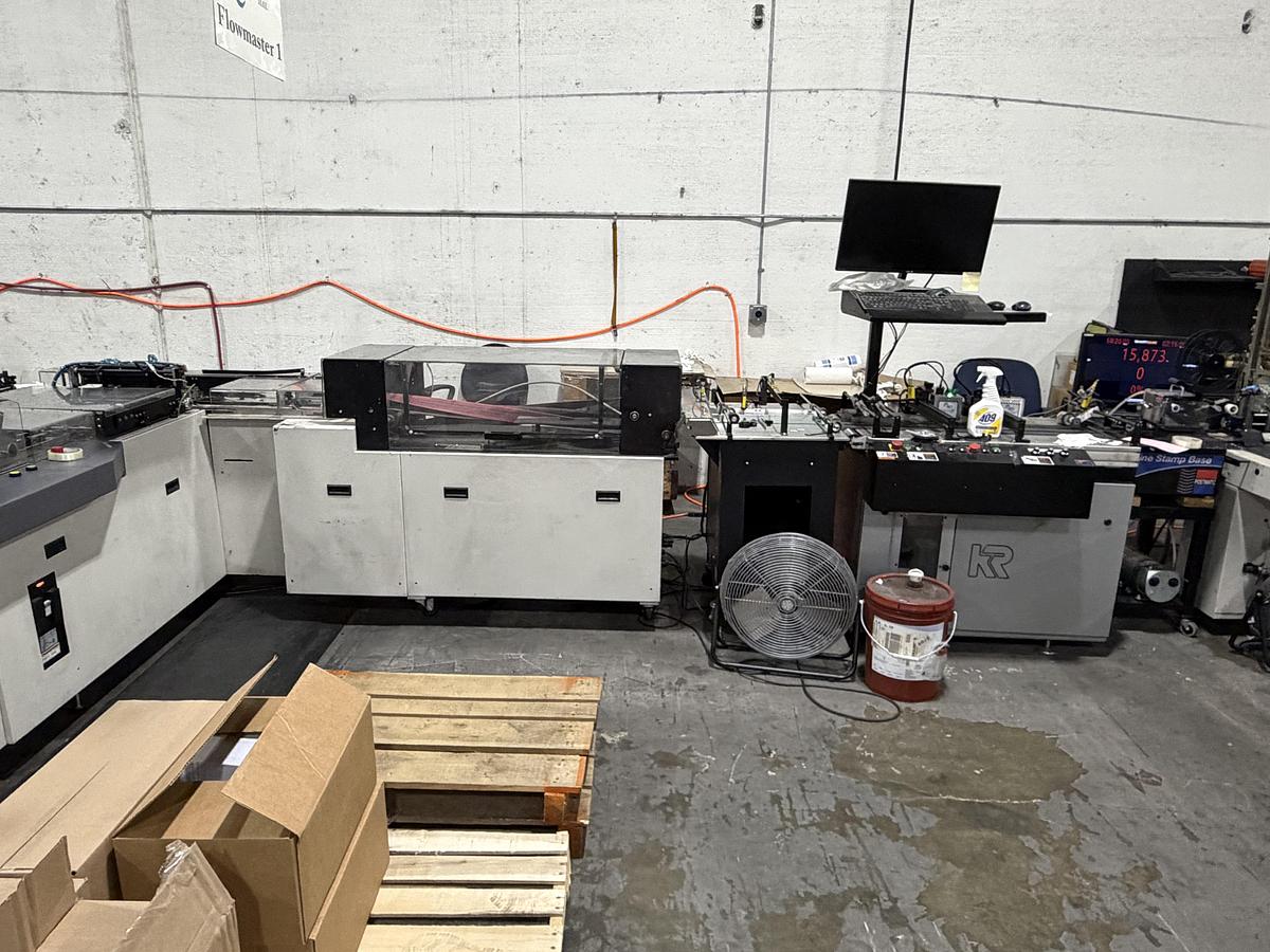 Used BlueCrest RS 6-Station Inserter with MCS Read & Write