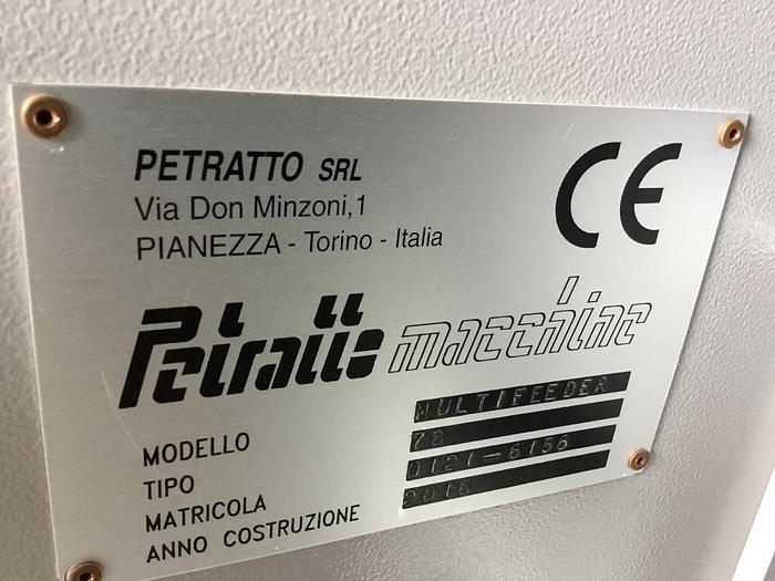 Used Petratto Multifeeder