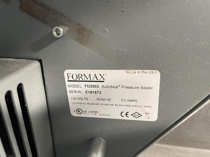 Used Formax  Pressure Sealer FD2002