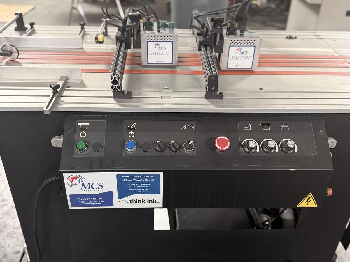 Used MCS 4-inch Falcon Inkjet: The Premier Solution for High-Speed Inkjet Printing MCS Falcon