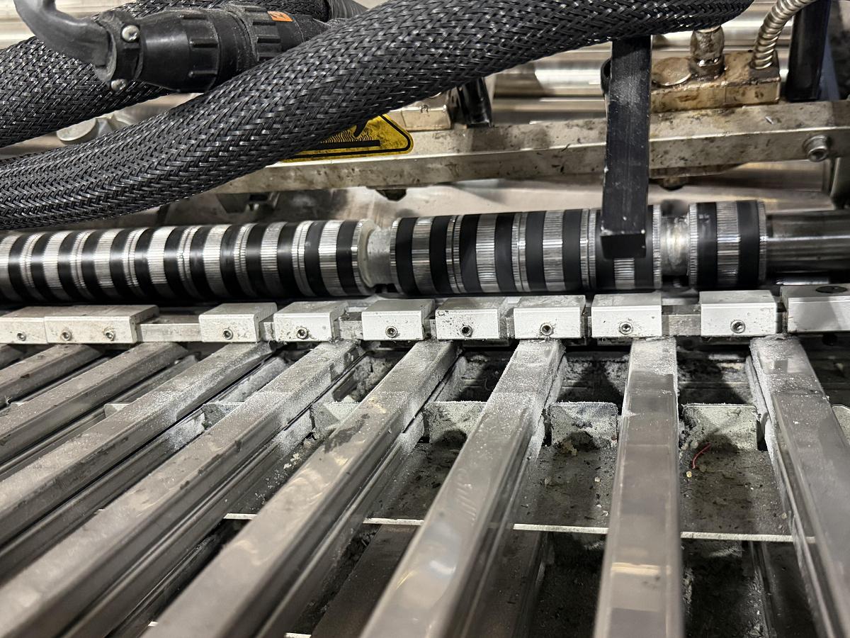 Used MBO B30E 30” Buckle Folder System – Continuous Feeder, 2 Units, GMS Glue System