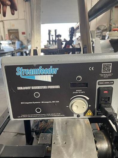 Refurbished Streamfeeder Reliant 1500 Inserter Feeder