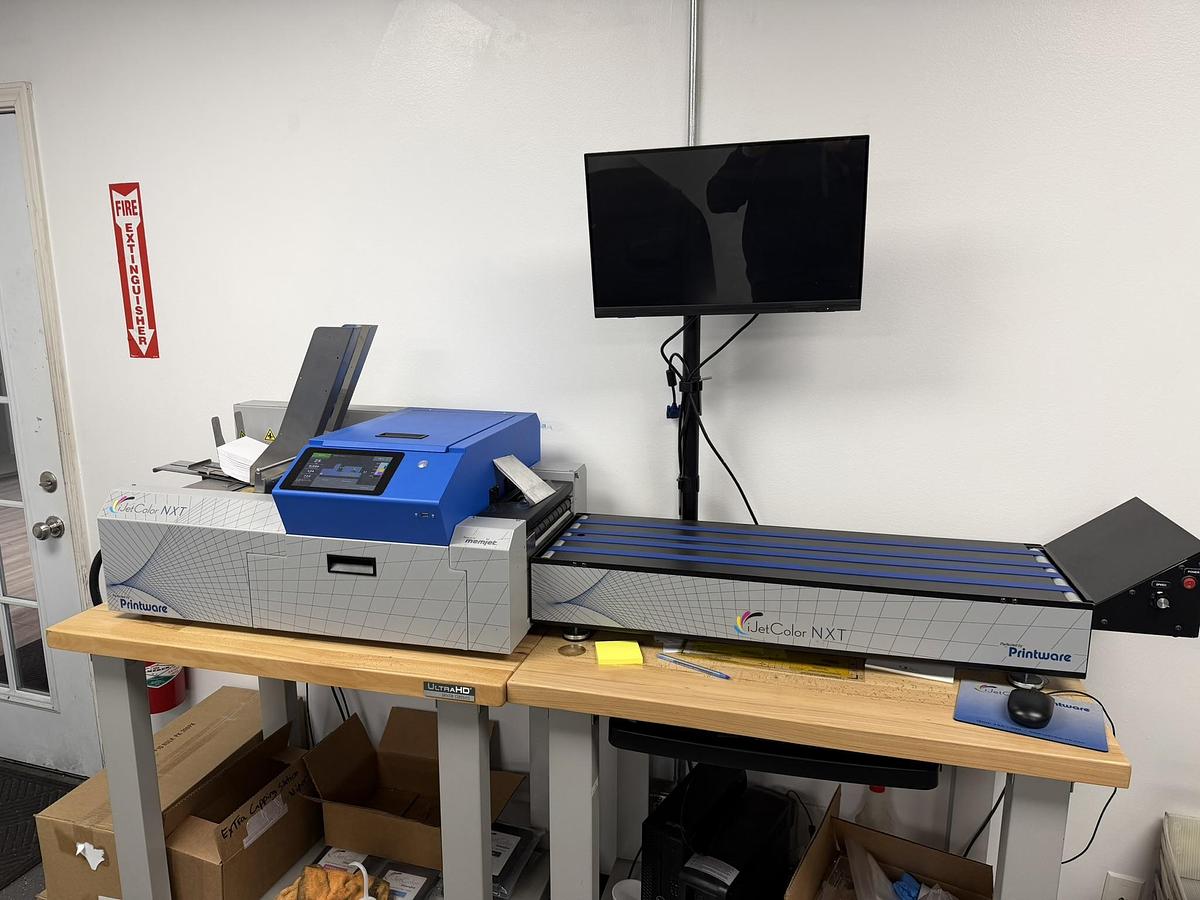 Used iJetColor NXT Digital Color Inkjet Envelope/Media Printer (Memjet)