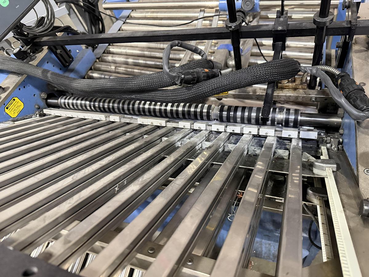 Used MBO B30E 30” Buckle Folder System – Continuous Feeder, 2 Units, GMS Glue System