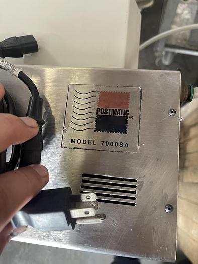 Used Postamtic 7000SA Stamp Affixer with Base