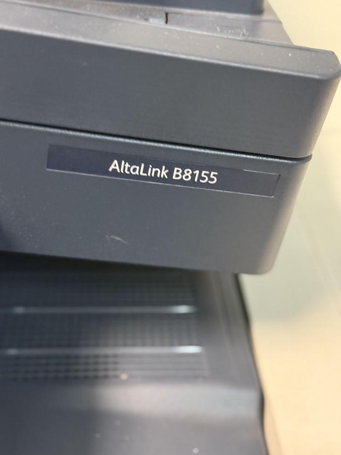 Used Xerox AltaLink B8155 Black & White Multifunction Printer