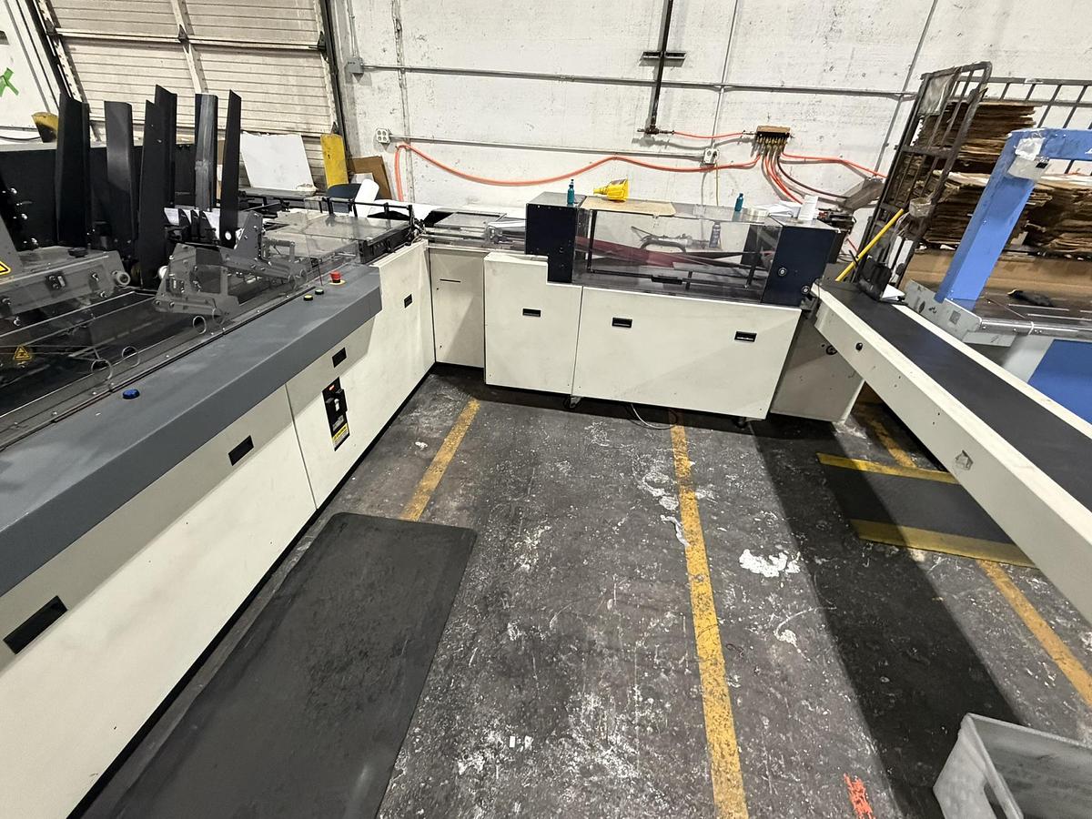 Used Pitney Bowes FlowMaster RS Production Inserter 6 Stations (Incl. 1 Rotary Feeder)