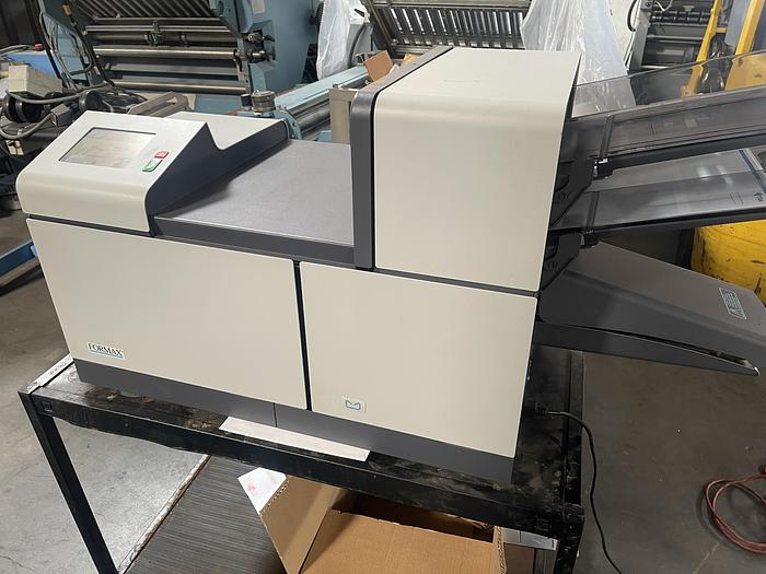 Used Formax FD 6204 Advanced 2 Folder Inserter with Two Sheet Feeders and One BRE FD6204