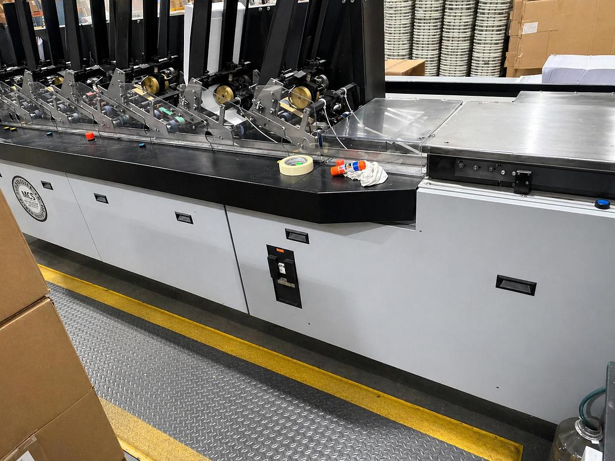Used Pitney Bowes FlowMaster RS 6-Station Letter Inserter - Refurbished by MCS
