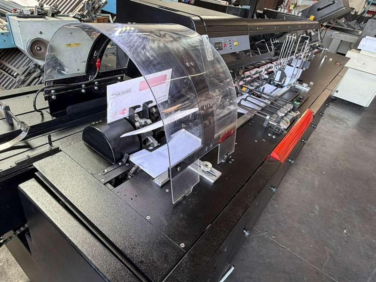 Used Bell and Howell Mailstar 500 Inserter with SMS SF1 Feeder Accumulator Folder