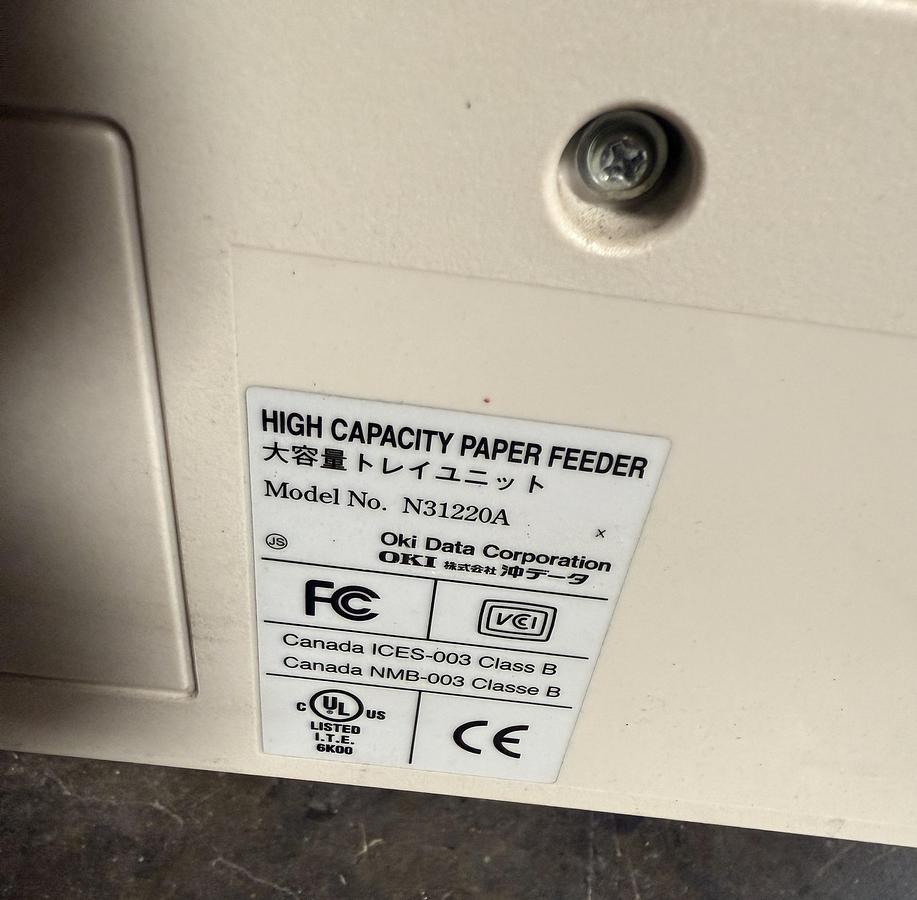 Used OKI Printer N31220A Color Digital Press