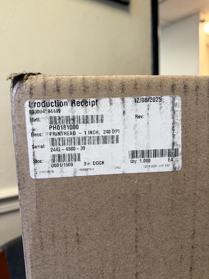 Refurbished Kodak Versamark Scitex 5240 Refurbished Printhead – 0 Hours