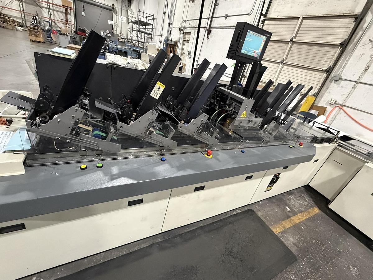 Used Pitney Bowes FlowMaster RS Production Inserter 6 Stations (Incl. 1 Rotary Feeder)