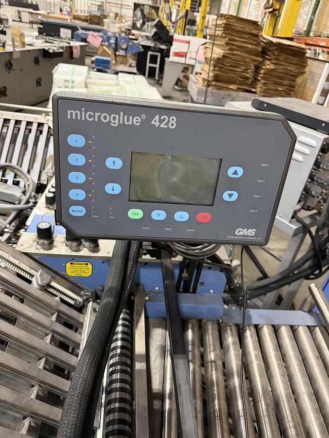 Used MBO B30E 30” Buckle Folder System – Continuous Feeder, 2 Units, GMS Glue System