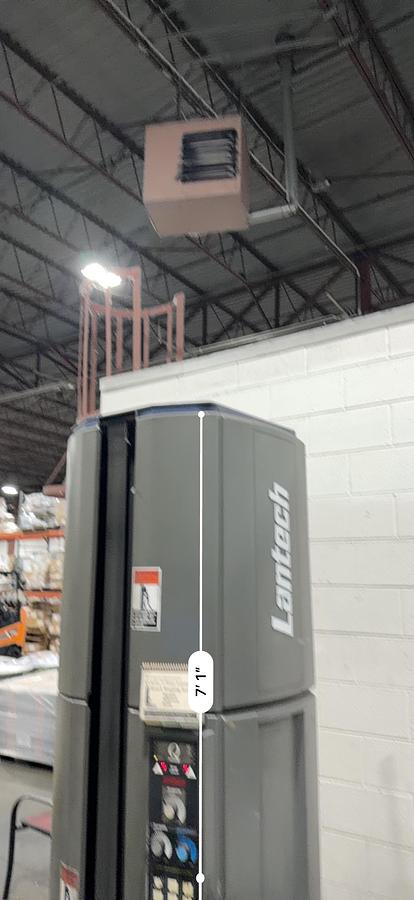 Used Lantech Q300 Semi-Automatic Turntable Stretch Wrapper