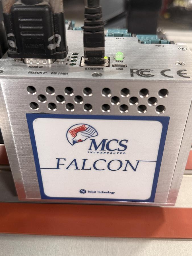 Used MCS 4-inch Falcon Inkjet: The Premier Solution for High-Speed Inkjet Printing MCS Falcon