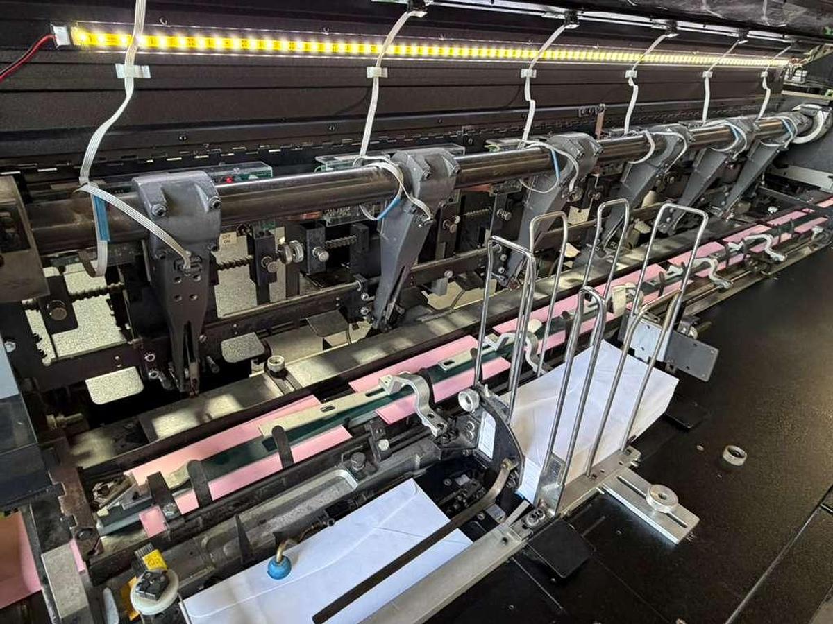 Used Bell and Howell Mailstar 500 Inserter with SMS SF1 Feeder Accumulator Folder