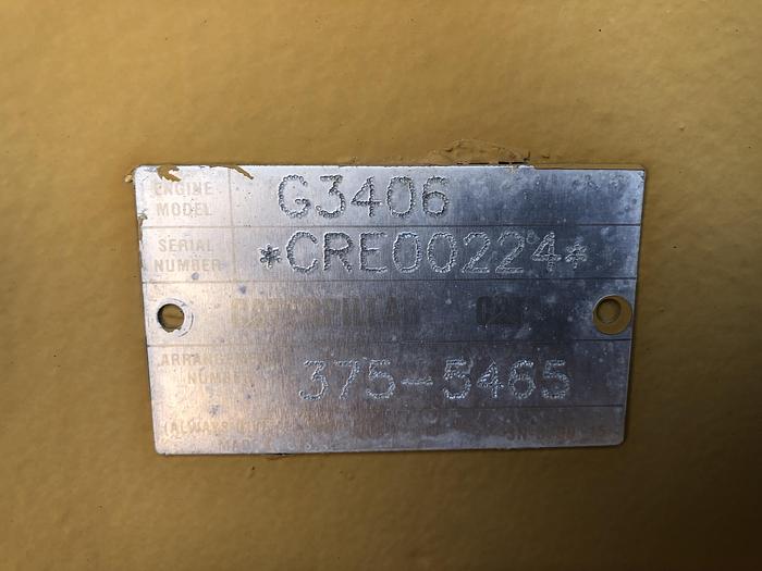 Used Caterpillar G3406TA