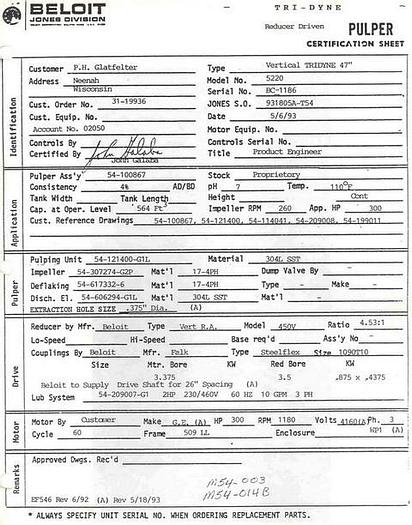 Refurbished BLACK CLAWSON #4 #23693