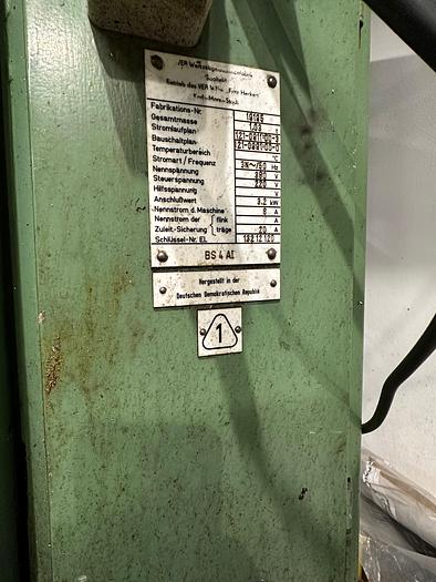 Used BRUGT SØJLEBOREMASKINE FABRIKAT WMW, MODEL BS 4 AI