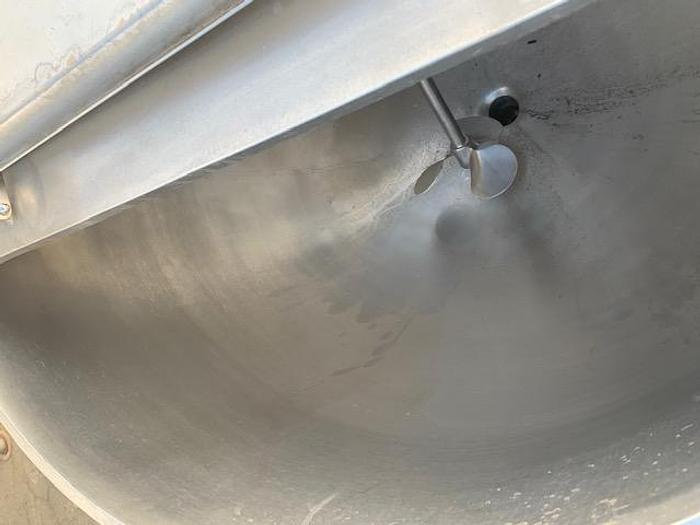 Used 150 Gallon Groen Jacketed Mix Kettle