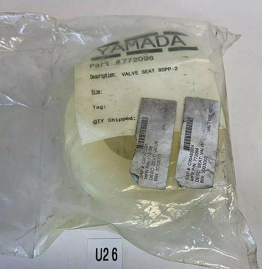 YAMADA - P/N: 772098 Valve Seat 80PP-2 - Pack of (4) NEW Fast Shipping!