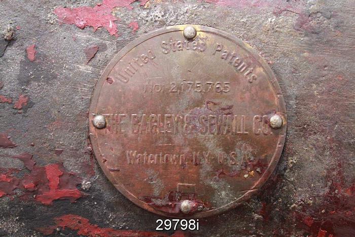 Used Bagley & Sewall Shake, 3/4" Stroke At 50 Rpm, 6" at 500 Rpm #29798