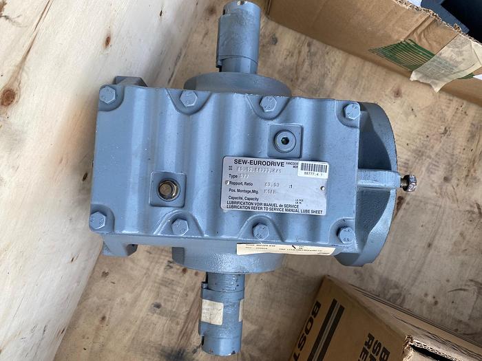 Sew Eurodrive  5 HP Motor 1680 RPM