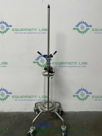 Used Millipore QuikScale 8.2 Liter Acrylic Chromatography Column on Wheels