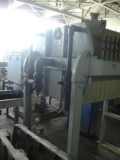 Used 5 CU. FT. 630 MM DIAGENEX FILTER PRESS – C.G.R. – AUTOMATIC – #6618