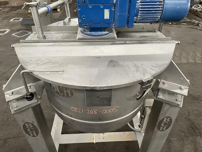 Used 60 GALLON BCH LIMITED TWIN MOTION KETTLE - S/S - JACKETED