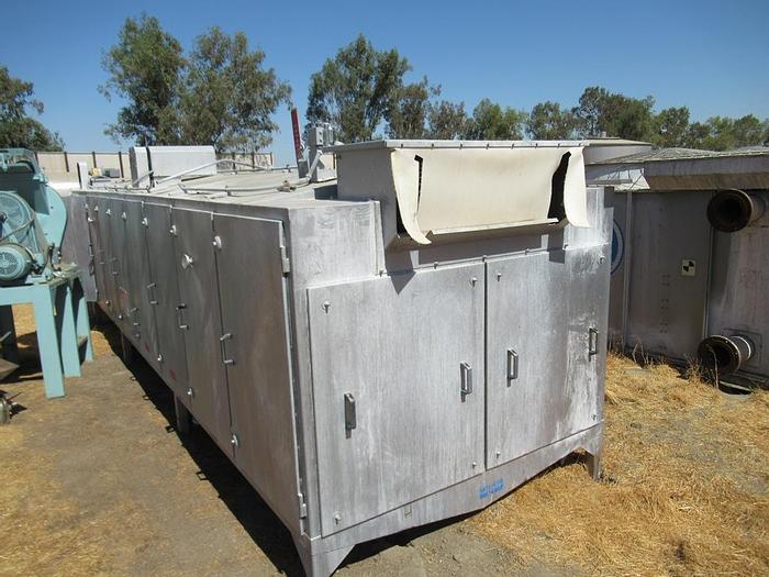 Used Blancher, Belt, 54" x 25', S/st, ABCO, Two Stage, C741712 #C741712