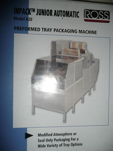 Used Maszyna pakująca w gotowe kubeczki "Ross Inpack" Junior A20