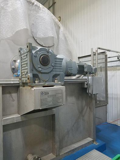 Used Filter, Rotary, Vac, 8' x 10', S/st, Precoat, MecKey Eng. #A743087