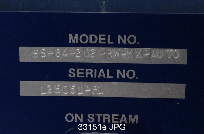 Used Ronningen Petter SS-84-202-BW-MX-AUTO 2-Bank Canister Filters #33151