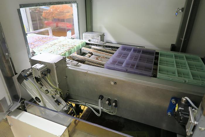 Used Aasted Frozen Cone Chocolate Moulding Line