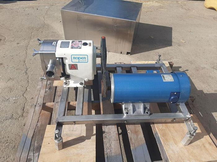 Used Pump, Positive, Roper, Mdl SL 2/20, 2 HP, 2" In/out #S744555