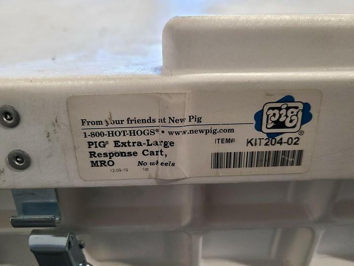 New Pig Spill Kit Extra Large Response Cart MRO KIT204 02 Absorbs up to 143 gal