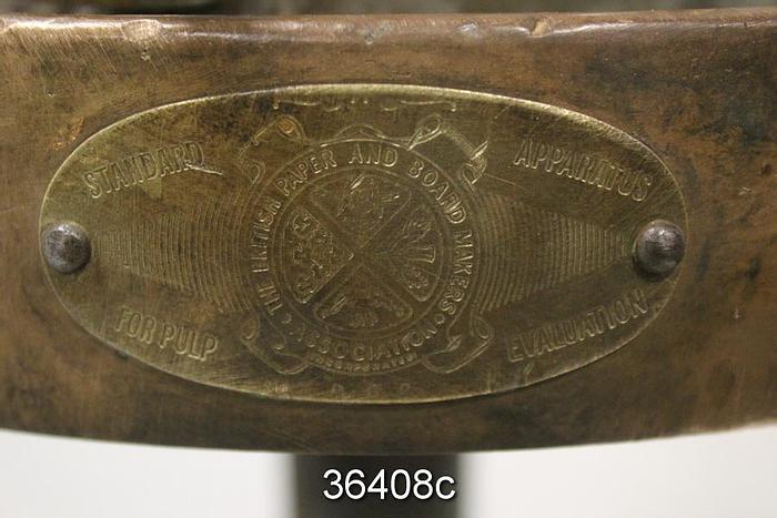 Used Herman Manufacturing Company 6" Standard Hand Sheet Mold #36408