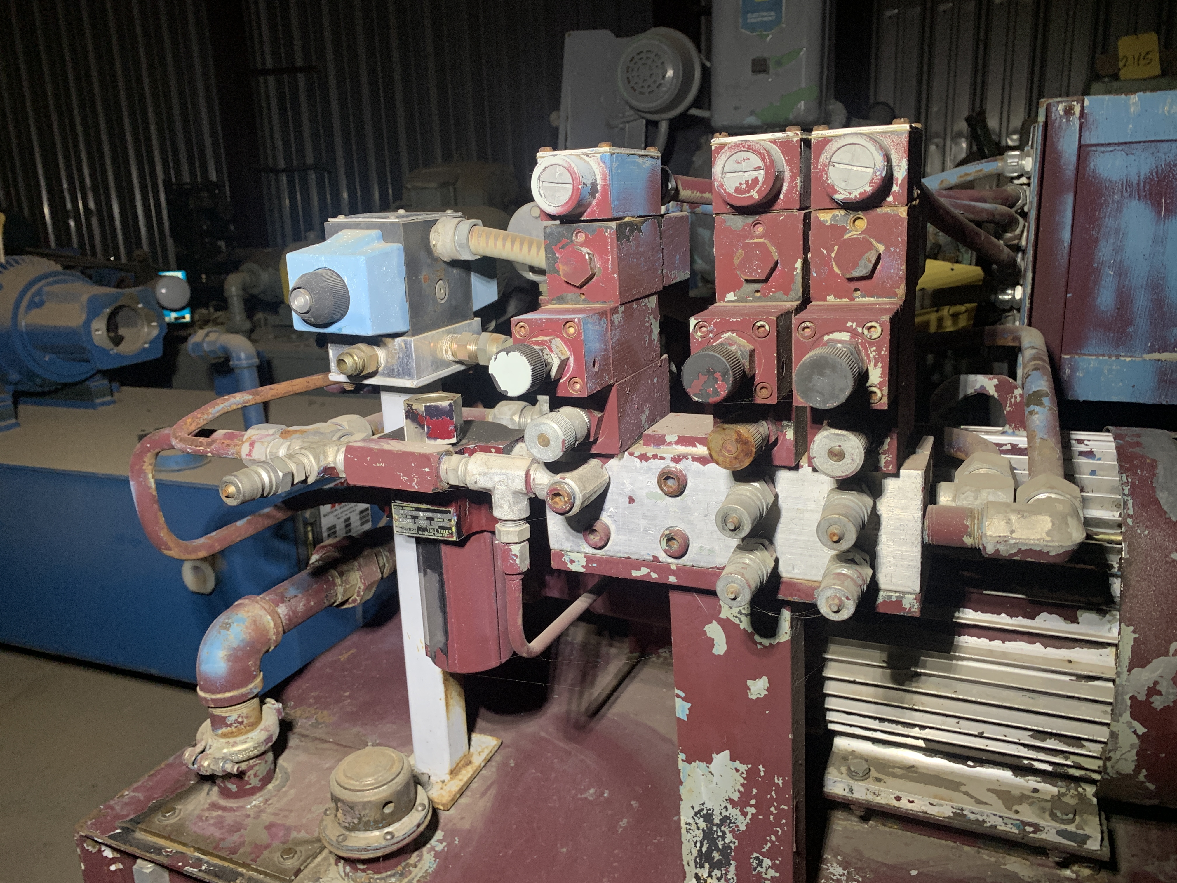 Used 7 1/2 HP Oilgear Model UA-45 Hydraulic Unit