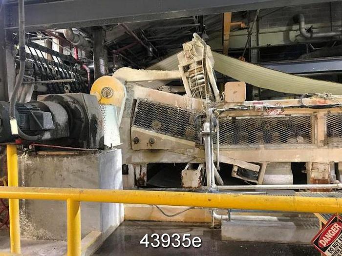Used Andritz Wet Lap Line. 80" Belt Press with Steel Frame #43935