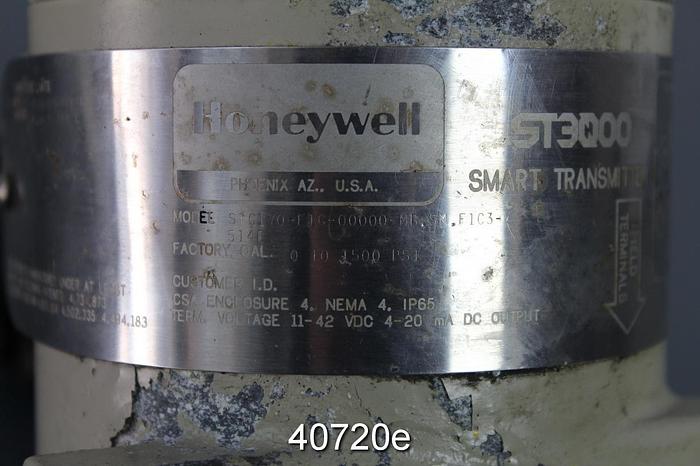 Used Honeywell ST300 Smart Transmitter, Model STG170-F1G-00000-MB.SM.F1C3-514E #40720