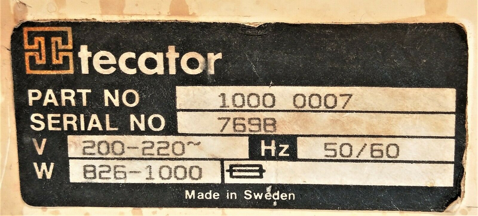 Used Tecator DS6 1007 Digester
