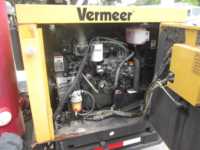 Used 2011 Vermeer Low Profile Air 555 SDT Vacuum Trailer.