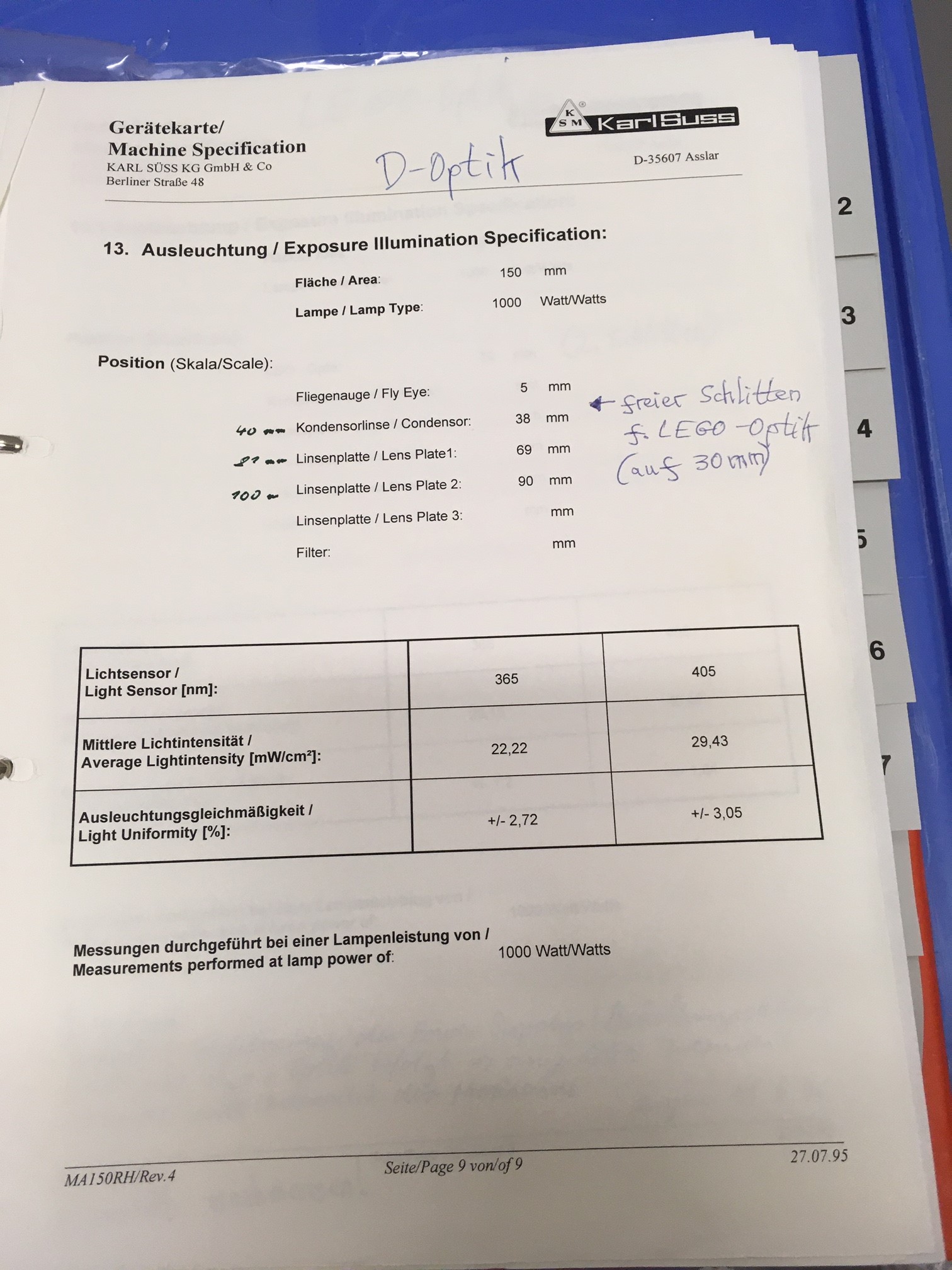 Used Suss MA 150M/BSA  4in and 6in