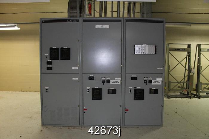 Used Deink Plant GE Transformers, Switchgears, Motor Control Center, and Capacitor Bank #42673